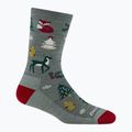Skarpety damskie Darn Tough Yuletide Wild Crew Lightweight with Cushion balsam