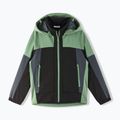Kurtka hybrydowa dziecięca Reima Vaeltava green clay 2