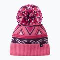 Czapka zimowa dziecięca Reima Kirjoen soft coral