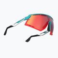 Okulary przeciwsłoneczne Rudy Project Defender emerald white matte/multilaser red 3
