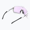 Okulary przeciwsłoneczne Rudy Project Kelion white gloss/impactx photochromic 2 laser purple 5