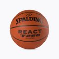 Piłka do koszykówki Spalding TF-250 React pomarańczowa rozmiar 6