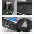 Torba rowerowa na ramę Rockbros 010-4BK Bike Front Bag black 7