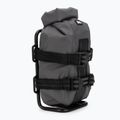 Torba i bagażnik na widelec rowerowy Rockbros Front Fork Rack+Fork Bag grey/black 2
