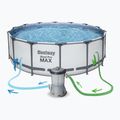Basen stelażowy Bestway Steel Pro Max Pool Set 457 x 122 cm szary 3