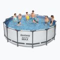 Basen stelażowy Bestway Steel Pro Max Pool Set 457 x 122 cm szary 4