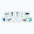 Basen stelażowy Bestway Steel Pro Max Pool Set 457 x 122 cm szary 8