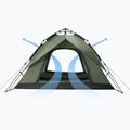 Namiot kempingowy 3-osobowy Naturehike Pop-Up 3 Automatic forest green 3