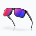 Okulary przeciwsłoneczne Oakley Holbrook matte black/positive red iridium 4