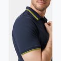 Koszulka polo męska Helly Hansen Kos Polo navy/gold rush 4