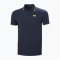 Koszulka polo męska Helly Hansen Kos Polo navy/gold rush 5
