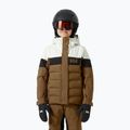 Kurtka narciarska dziecięca Helly Hansen Diamond sepia