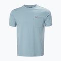 Koszulka męska Helly Hansen Hudson windy blue 4