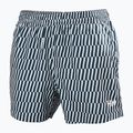 Spodenki żeglarskie męskie Helly Hansen Newport Trunk 4.5" navy offset stripe aop 5