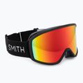 Gogle narciarskie Smith Reason OTG black/red sol