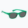 Okulary przeciwsłoneczne dziecięce Polaroid PLD K006/S green/grey polarized