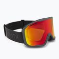 Gogle narciarskie Smith Blazer slate/red sol-x mirror