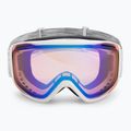 Gogle narciarskie Smith Rally white chunky knit/blue sensor mirror 2