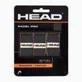 Owijki do rakiet do padla HEAD Padel Pro 3 szt. black