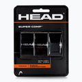 Owijki do rakiet tenisowych HEAD Super Comp 3 szt. black