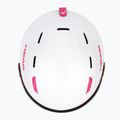 Kask narciarski dziecięcy HEAD Maja Visor white/silver red 6