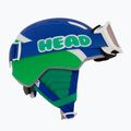 Kask narciarski dziecięcy HEAD Mojo Set + Gogle Jr blue/green/silver red 6