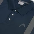 Koszulka tenisowa polo męska HEAD Club 25 Tech Polo navy 9