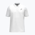 Koszulka tenisowa polo męska HEAD Club 25 Tech Polo white