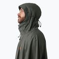 Peleryna przeciwdeszczowa Fjällräven Poncho dark olive 5