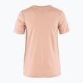 Koszulka trekkingowa damska Fjällräven Abisko Wool Fox chalk rose/ port 2