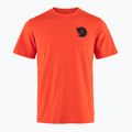 Koszulka męska Fjällräven Walk With Nature flame orange 4