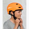 Kask rowerowy dziecięcy POC Pocito Crane MIPS Jr 10826 fluorescent orange 7