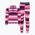 Komplet dziecięcy Didriksons Jadis PR Set 4 trails pink