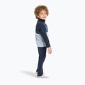 Bluza polarowa dziecięca Didriksons Monte Half Button cloud blue 4
