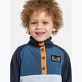 Bluza polarowa dziecięca Didriksons Monte Half Button cloud blue 6