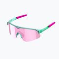 Okulary przeciwsłoneczne Tripoint 006 Lake Victoria Small transparent neon turquoise/brown pink multi 2