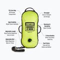 Bojka asekuracyjna BuddySwim Ultralight CSW 10 l yellow 2