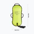 Bojka asekuracyjna BuddySwim Ultralight CSW 10 l yellow 3