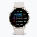 Zegarek Garmin Vivoactive 5 cream gold/ivory 7