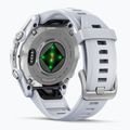 Zegarek Garmin Fenix 8 43 mm Amoled silver/white stone 2