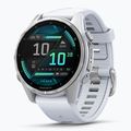 Zegarek Garmin Fenix 8 43 mm Amoled silver/white stone 3
