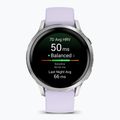 Zegarek Garmin Venu 4 41 mm silver/perwinkle