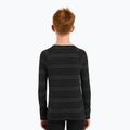 Komplet bielizny termoaktywnej dziecięcej ODLO Active Warm Eco black/grey melange 9