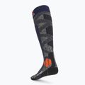 Skarpety narciarskie X-Socks Ski Rider 4.0 stone grey/melange blue 2