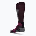 Skarpety narciarskie damskie X-Socks Ski Energizer Lt 4.0 black/fluopink/stonegrey melange 2