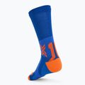 Skarpety X-Socks Run Perform Warm Crew twyce blue/orange 2