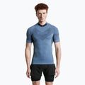 Koszulka do biegania męska X-Bionic Twyce Race slate blue/x black