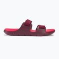 Klapki damskie Lizard Way Slide zinfandel red/virtual pink 2