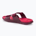 Klapki damskie Lizard Way Slide zinfandel red/virtual pink 3