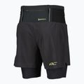 Spodenki do biegania męskie SCOTT RC Run Hybrid black/yellow 2